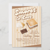 Invitation Fête de bébé S'more à aimer (Devant)