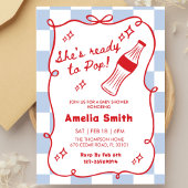 Invitation Fête de Bébé Soda Bébé est Prêt à Arriver