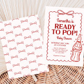 Invitation Fête de Bébé Soda Prête à Exploser