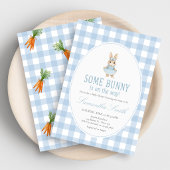 Invitation Fête de Bébé Somebunny