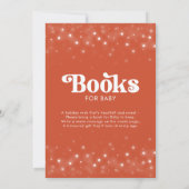 Invitation Fête de bébé sur le thème de Noël avec demande de (Dos)