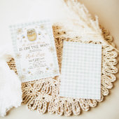 Invitation Fête de Bébé : Un Petit Miel Arrive