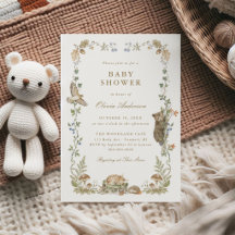 Fête de bébé Woodland Storybook