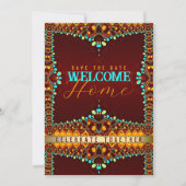 Invitation Fête de bienvenue en Bohême orientale (Devant)