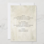 Invitation Fête de bistrot de tournesol floral rustique week- (Dos)