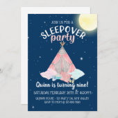 Invitation Fête de bois, Jetée, TOUT ÂGE, anniversaire (Devant / Derrière)