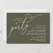 Invitation Fête de bonheur éternel, dîner romantique dansant (Devant)