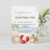 Invitation Fête de bouillabaisse côtière (Debout devant)