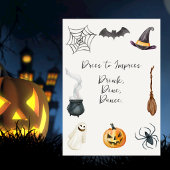 Invitation Fête de bureau annuelle drôle d'Halloween