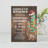 Invitation Fête de Cactus de Noël de l'Ouest (Debout devant)