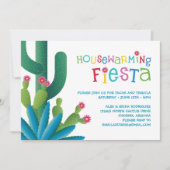 Invitation Fête de Cactus House (Devant)