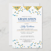Invitation Fête de célébration de la remise des diplômes (Devant)