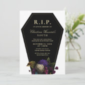 Invitation Fête de cercueil RIP Jeunesse (Debout devant)