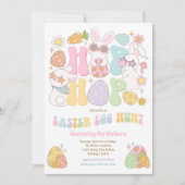 Invitation Fête de chasse aux oeufs de Pâques Fête de chasse  (Devant)