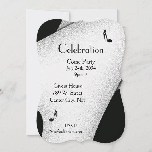 Invitation Fête de classe (Devant)