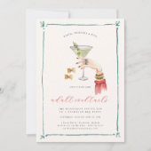 Invitation Fête de Cocktail Chic (Devant)
