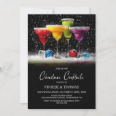 Invitation Fête de Cocktail de Noël (Devant)