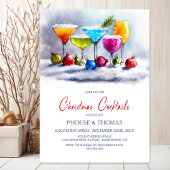 Invitation Fête de Cocktail de Noël