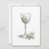 Invitation Fête de cocktail de vacances Making Spirits Bright (Dos)