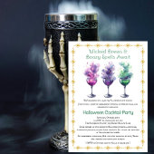 Invitation Fête de cocktails d'Halloween