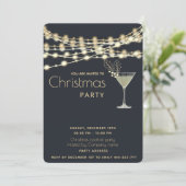 Invitation Fête de cocktails minimaliste moderne (Debout devant)