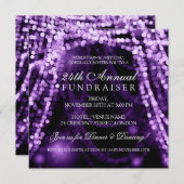 Invitation Fête de collecte de fonds d'entreprise Chaînes de  (Devant / Derrière)