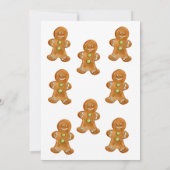 Invitation fête de collecte de fonds pour l'échange de biscui (Dos)