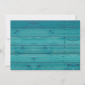 Invitation Fête de conte de fées, Mariage intime aux lumière (Dos)