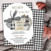 Invitation Fête de Costume d'Halloween