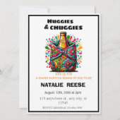 Invitation Fête de couches pour Papa Huggies et Chuggies (Devant)