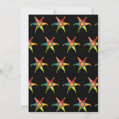 Invitation FÊTE DE COUPLES FIESTA La moyenne n'est pas notre (Dos)