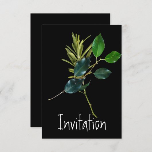 Invitation Fête de Cuisine (Devant / Derrière)