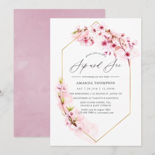 Invitation Fête de découverte et de dégustation de fleur de c (Devant / Derrière)