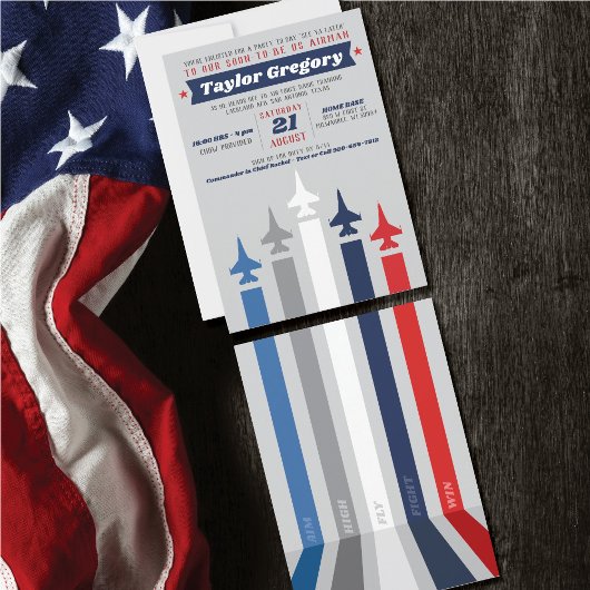 Invitation Fête de départ à la formation militaire de base de