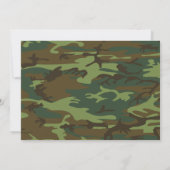 Invitation Fête de départ de l'armée (Dos)