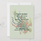 Invitation Fête de design d'art (Devant)