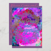 Invitation Fête de Diwali (Devant / Derrière)