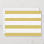 Invitation Fête de double remise de diplômes Navy Gold 2026 (Dos)