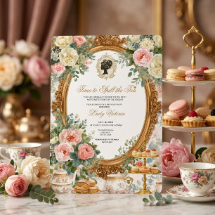 Invitation Fête de douche de mariée automnale : C'est le mome