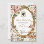 Invitation Fête de douche de mariée automnale : L'heure de dé (Devant)
