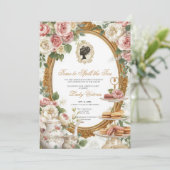 Invitation Fête de douche de mariée automnale : L'heure de dé (Debout devant)