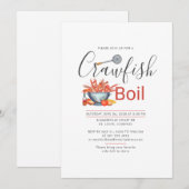 Invitation Fête de famille et barbecue de campagne pour la cu (Devant / Derrière)