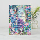 Invitation Fête de Fée de la Forêt de Cristal (Debout devant)