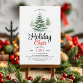 Invitation Fête de fête de Noël
