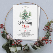 Invitation Fête de fête de Noël