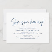 Invitation Fête de Fête des mariées moderne Décontractée, lud (Devant)