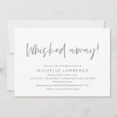 Invitation Fête de Fête des mariées moderne Décontractée, lud (Devant)