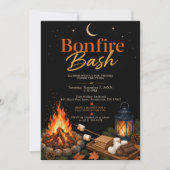 Invitation Fête de feu de joie (Devant)