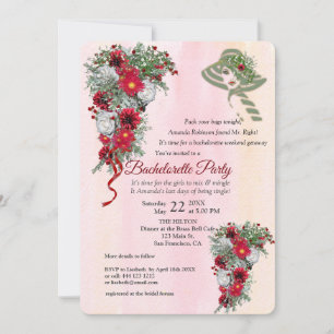 Invitation Fête de Fiançailles Burgundy Paillettes Or Géométr