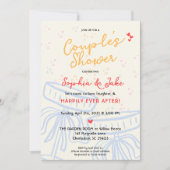 Invitation Fête de fiançailles de Coquette Happily Ever After (Devant)